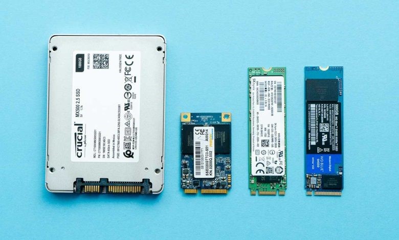 انواع هاردهای ssd